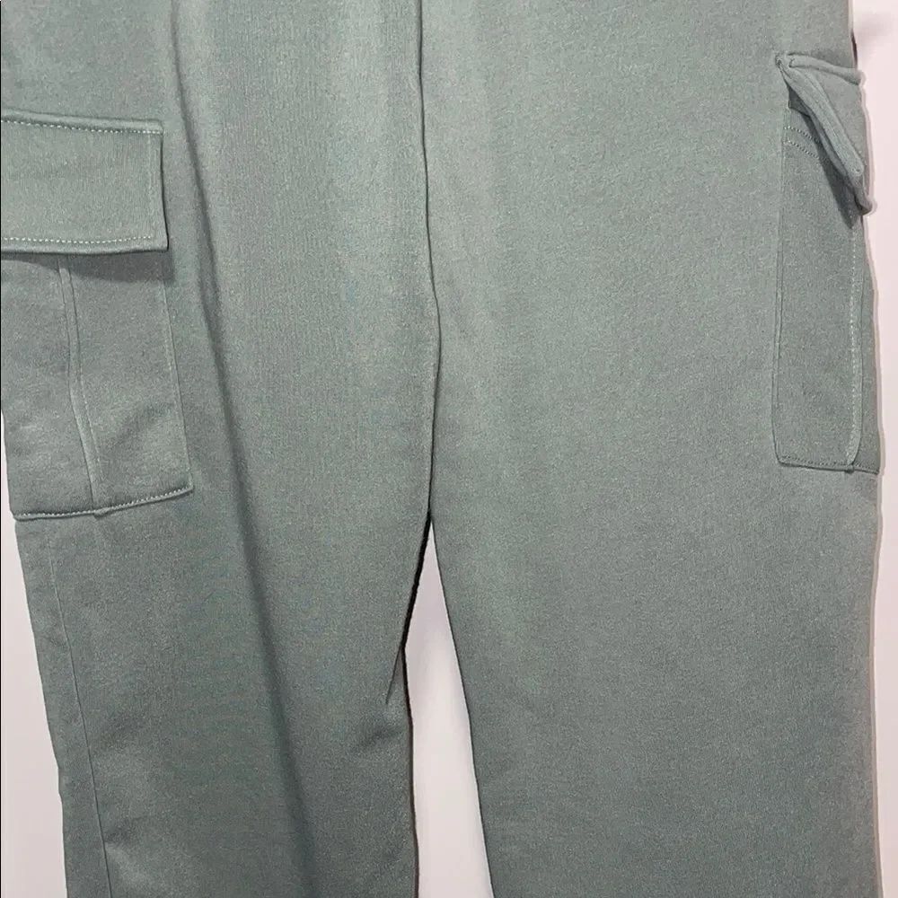 Green Cargo Track Pants - Picture 8 of 10
